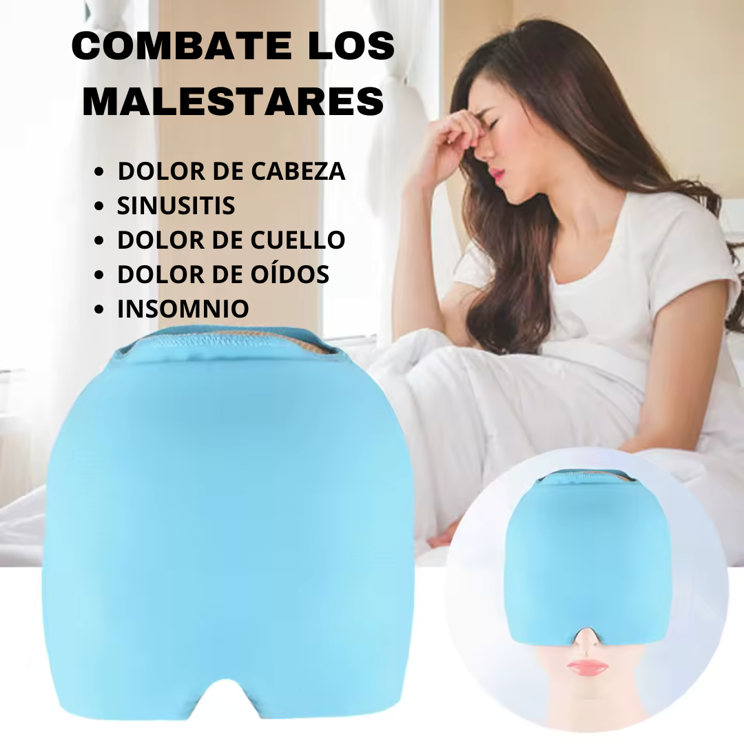 Antifaz para los dolores de cabeza y malestares MigraRelief®